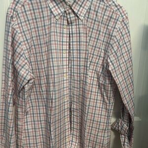 Brooks Brothers Red and Blue Plaid Casual Shirt